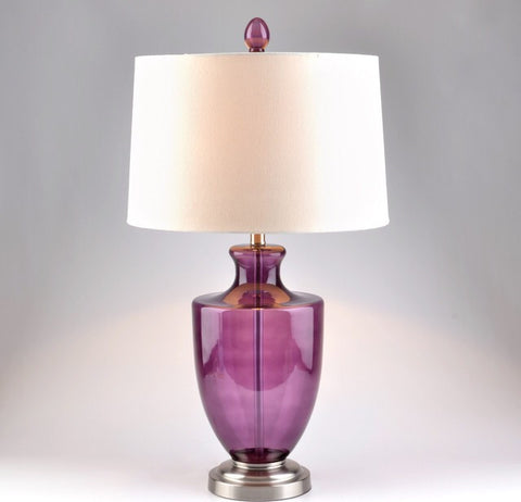 Purple Bedside Lamp